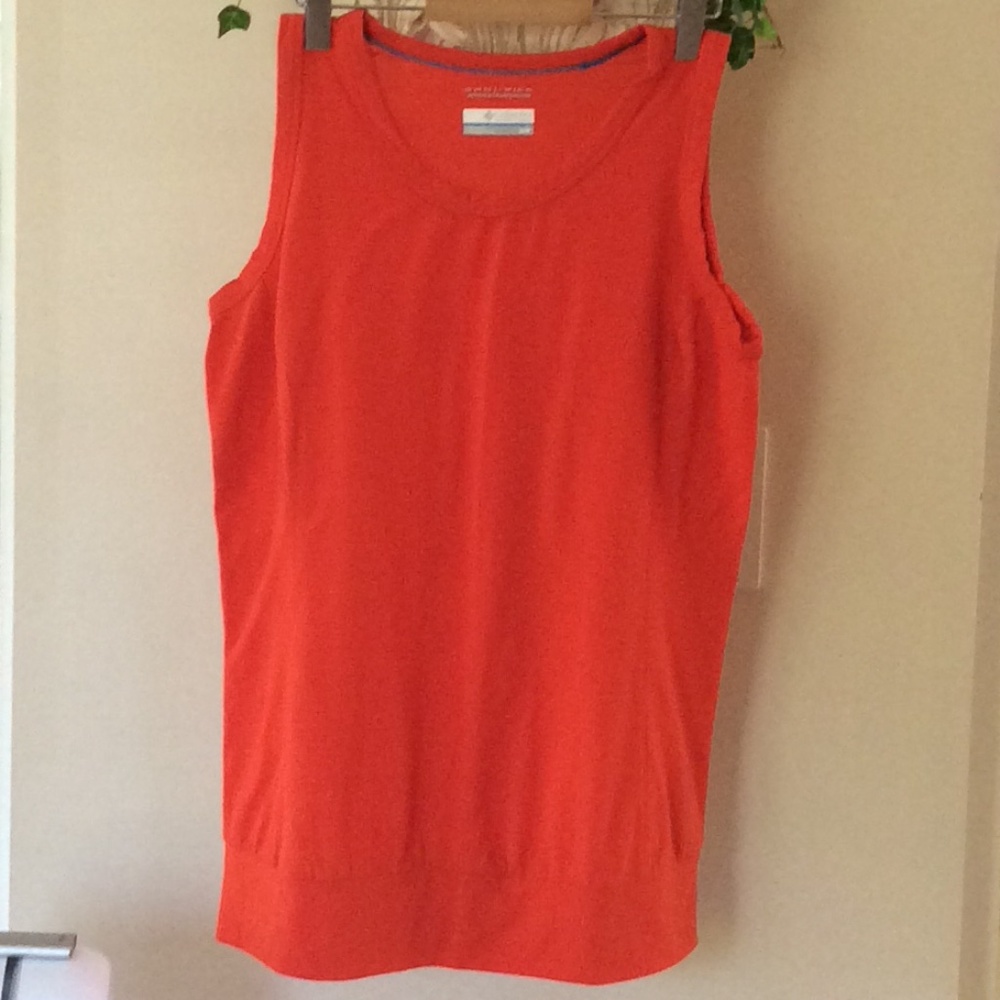 Columbia Omni-Wick Advanced Evaporation Tank | Ladies Medium | Orange